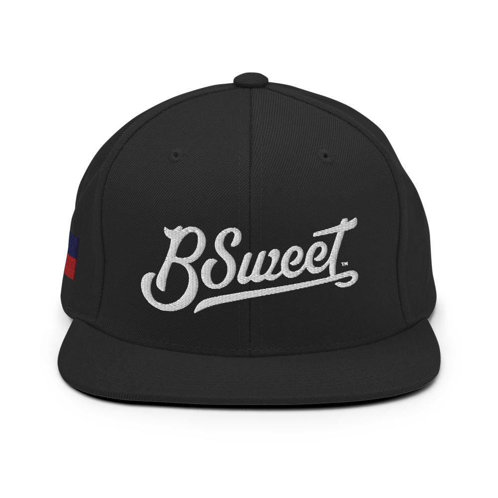 B Sweet Logo Snapback Hat